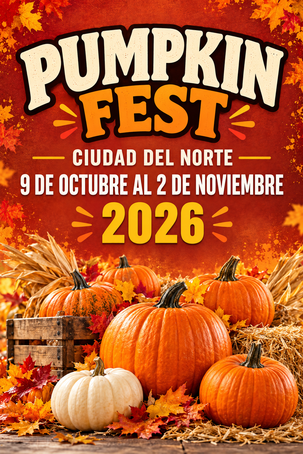 Festival de calabazas en Ciudad del Norte